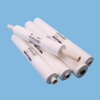 กระดาษเช็ดตะกั่วแบบม้วน Wiper roll smt under stencil wiping